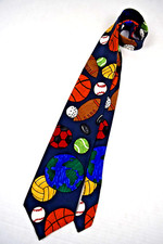 Neck Tie VTG 90s Save the Children Sports Bring Together Jennifer Age 13 56 x 4"
