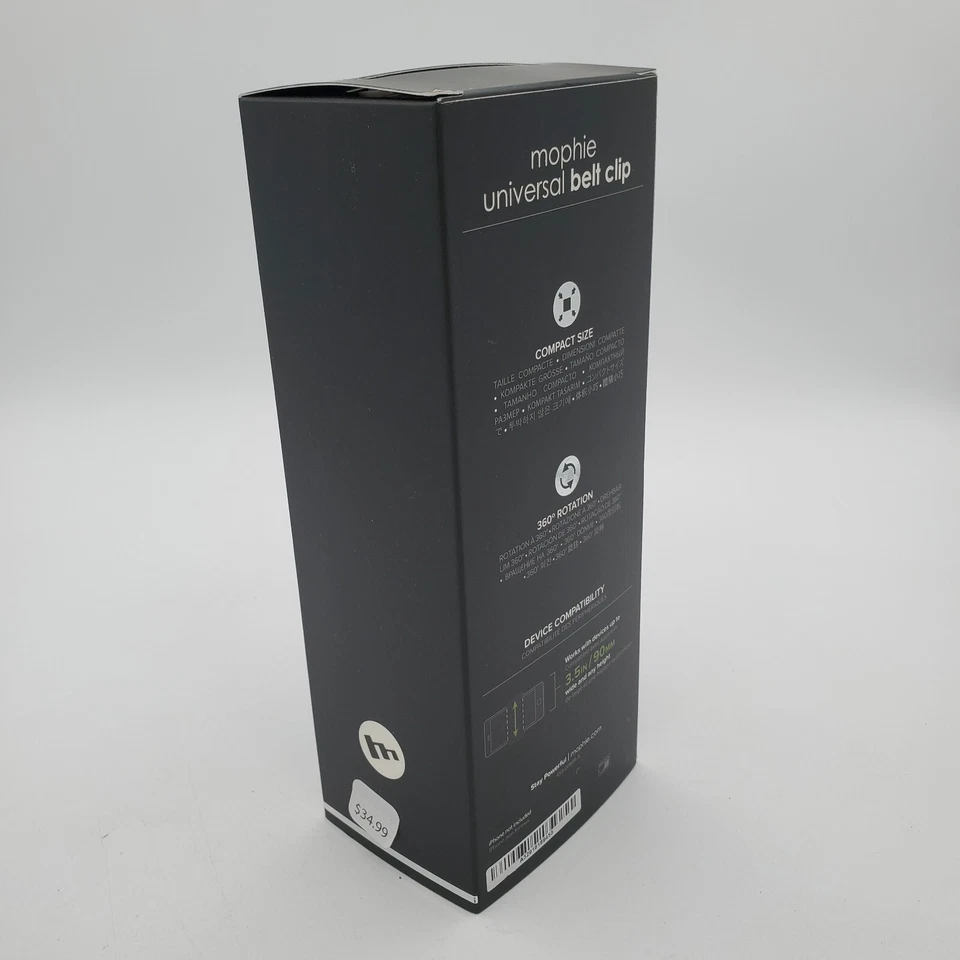 mophie Universal Belt Clip Compatible iPhone 16/15/16 Pro Max/S23/S24/S24+ - NEW - Image 3 of 4