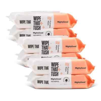 Wipe That Tush Flushable Wipes - 6 Packs of 50 - 300 Total -...