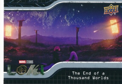 #43 END OF A THOUSAND WORLDS 2023 Upper Deck Marvel Loki SYLVIE TOM HIDDLESTON