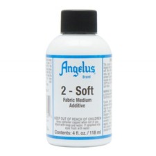 Angelus Brand 2-Soft Fabric Medium - Like GAC-900 - 1oz / 4oz