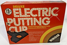 Vintage 19th Hole Birdie Deluxe Electric Putting Cup Model 1903 NOS Open Box