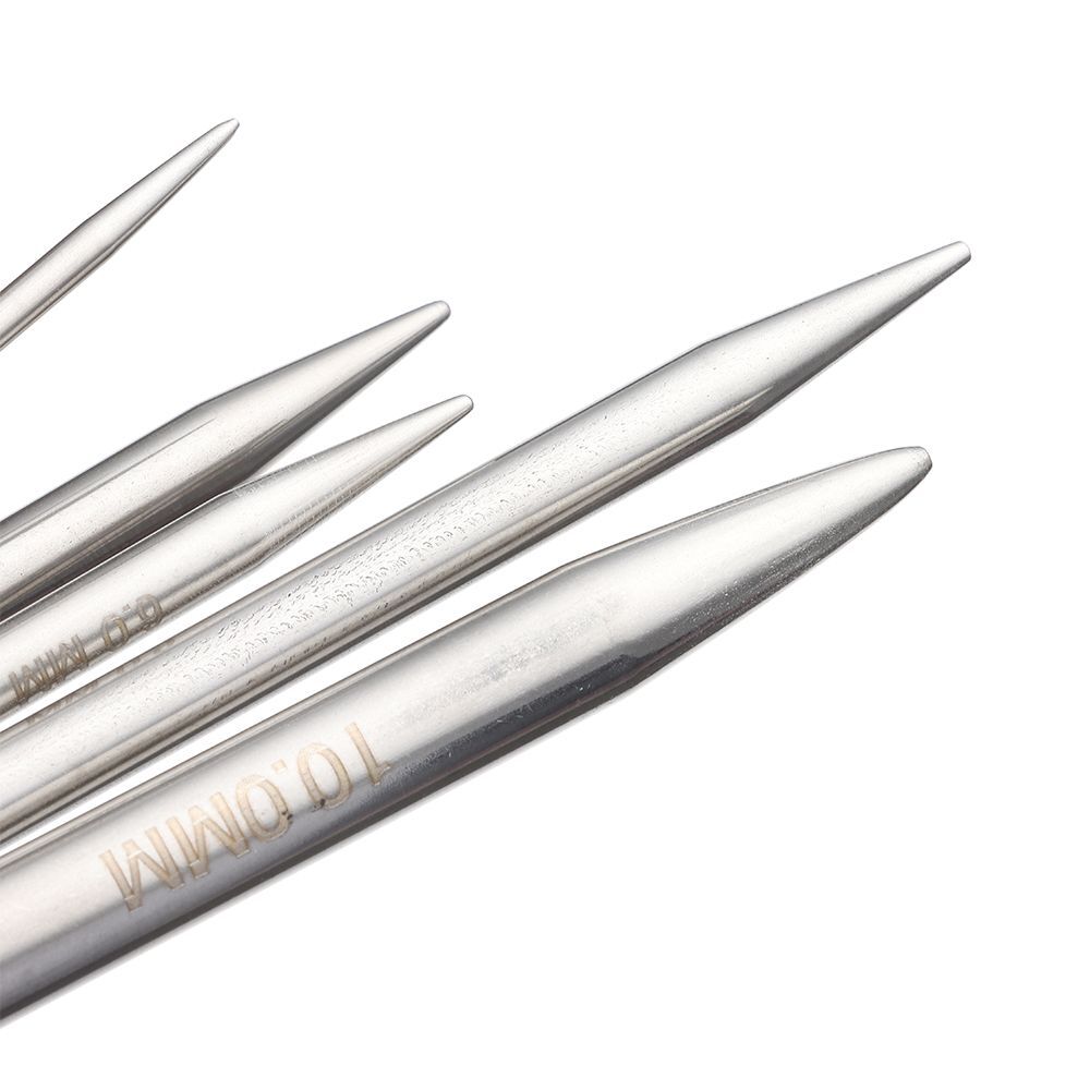 Stainless Steel Round Knitting Needles Circular Needle Crochet Hook