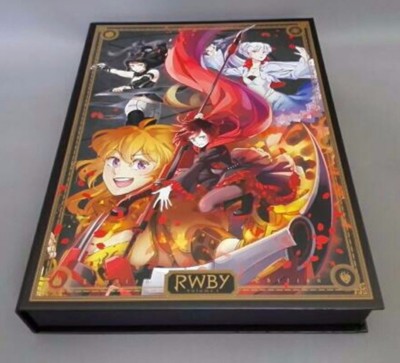 RWBY Volume1 Limited Edition with postcards Blu-ray Japan F/S USED