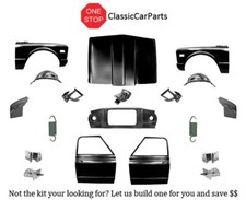 1969 1970 Chevy Truck Fender Inner Hood W Cowl Induction Door Shell Radiator Kit