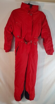 Vintage MARKER Women's 14 (Fits Like 12 Or 10) Red One Piece Vintage MARKER Women's 14 (Fits Like 12 Or 10) Red One Piece
