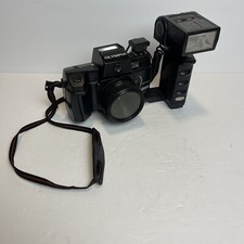 Olympia 35mm DL2000 35mm FILM CAMERA W/Flash Attachment