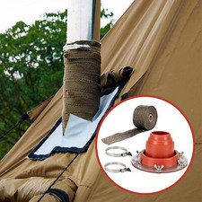 Hot Tent Stove Jack Firewood Stove Camping for Bell Tent Travel Stove Yurt