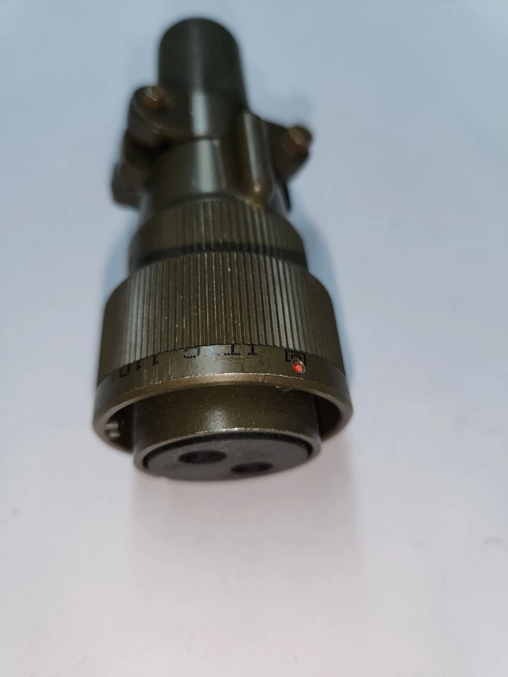 ITT CANNON CA3106E24-9SB CONNECTOR PLUG FMALE 2P SILV SLDR CUP - Image 3 of 4