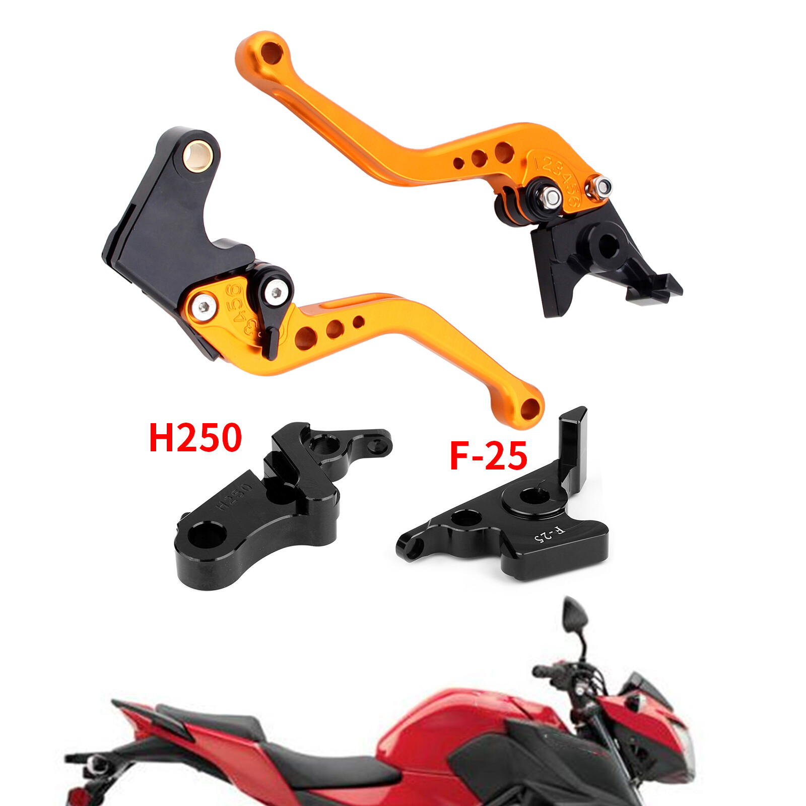 Short Clutch Brake Lever For Honda CBR500R/F/X 1318 CB300R/F/FA MSX125