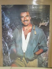 vintage poster Tv series actor Tom Selleck1982  20612