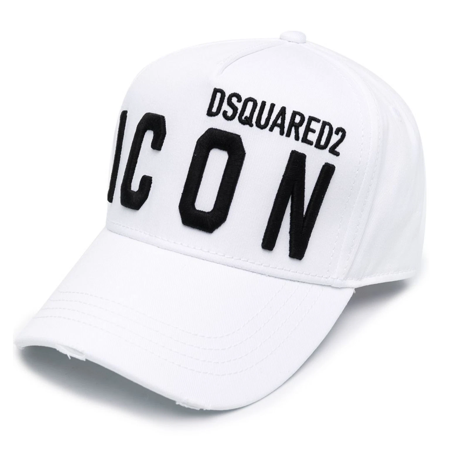 Dsquared2 Icon Baseball Cap Hat Baseball Cap Cult Hat Hat White Black Bnwt