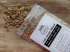 CAT GRASS BLEND | Totally ORGANIC Combo Mix Of Seeds From a Trusted U.S. Source