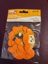 Creatology Pilgrim Felt Stickers 12 Pieces Brand New Sealed Fall Harvest Crafts
