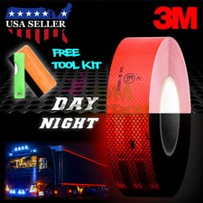 3M 2"x150' Diamond Grade Red Conspicuity Tape CE Approved Reflective Safety