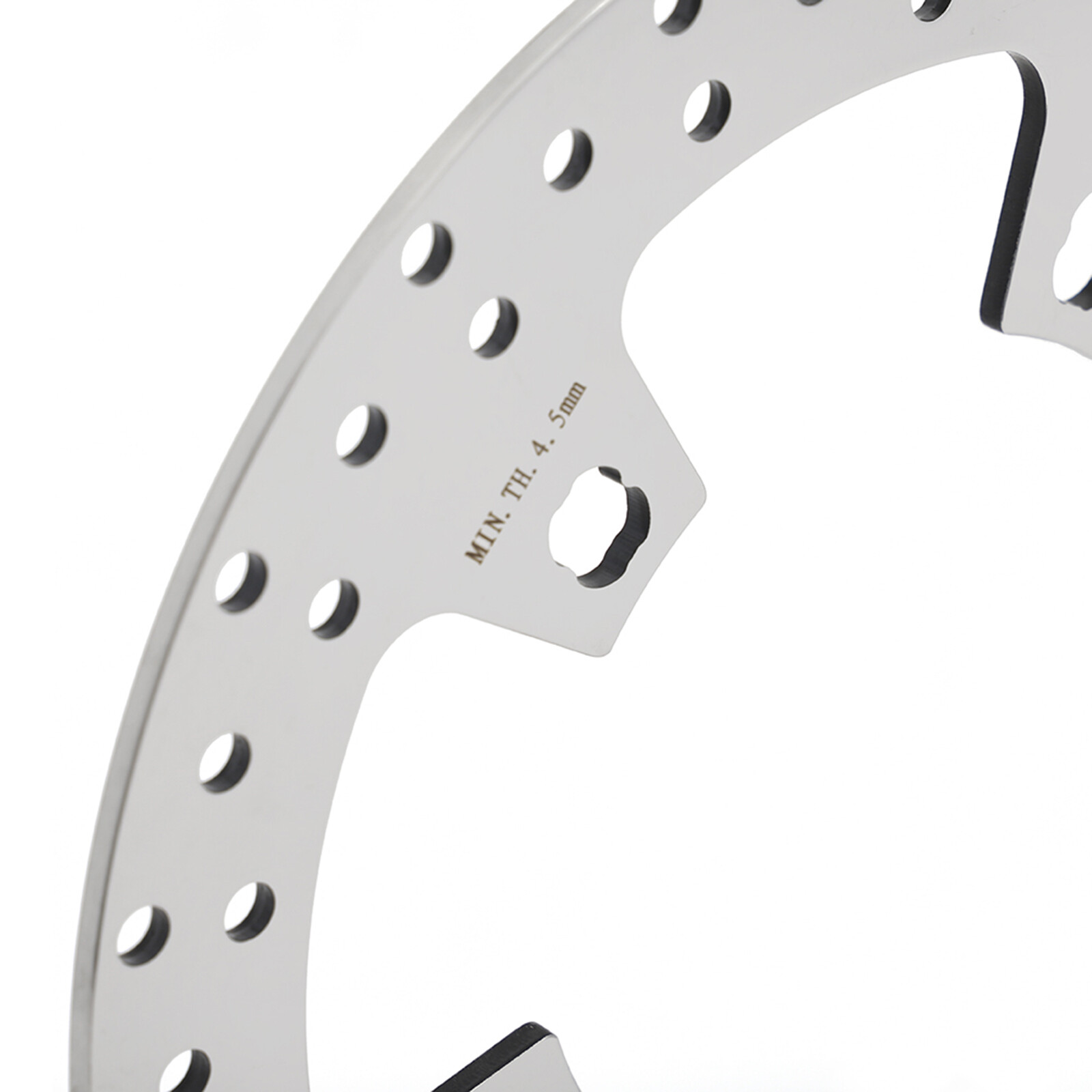 Polish 11.8" Front Brake Enforcer Rotors Bolts Pads Electra Glide Road