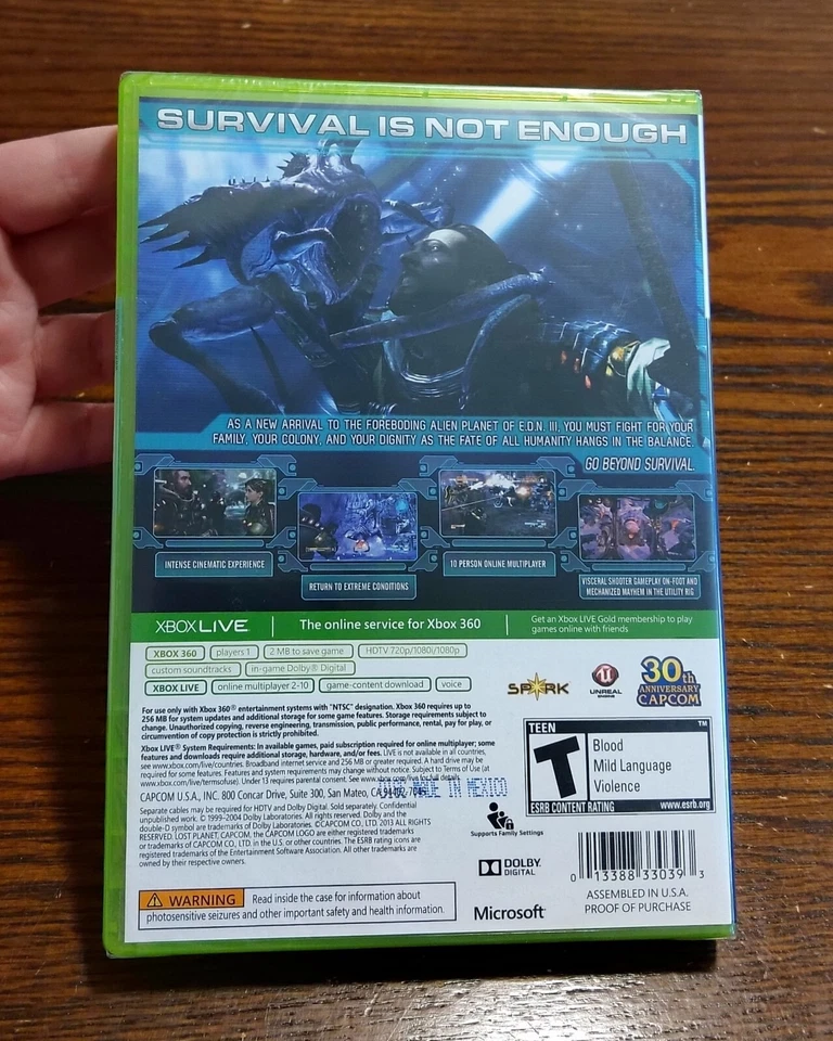 Lost Planet 3 for Xbox 360 NEW SEALED See Pics/Description US Release - Image 3 of 4
