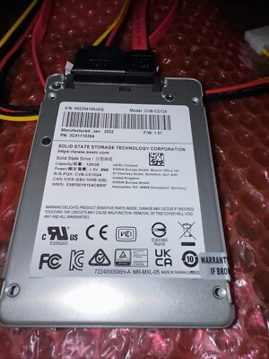 HP Solid State Drive SSD 2.5 inch SATA 128 GB - HP 652181-002 24Q2