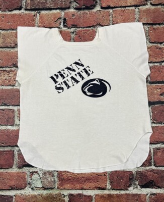 Vintage Penn State Nittany Lions Short Sleeve Raglan Sweatshirt Men s Large 80s