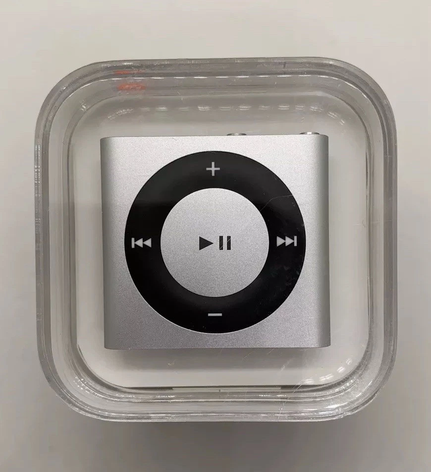 Apple Ipod Shuffle - 4. Generazione Argento 2 GB NUOVO Sigillato - Immagine 4 di 4