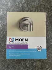 Moen Iso DN0703BN Robe Hook in Spot Resistant Brushed Nickel