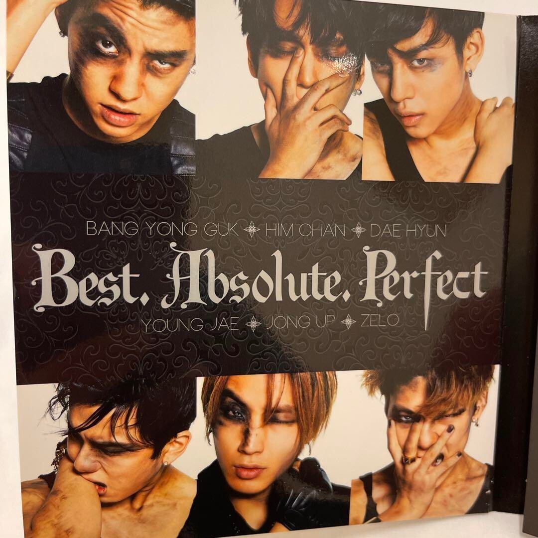 B.A.P Best. Absolute. Perfect First Limited Edition Type A CD DVD