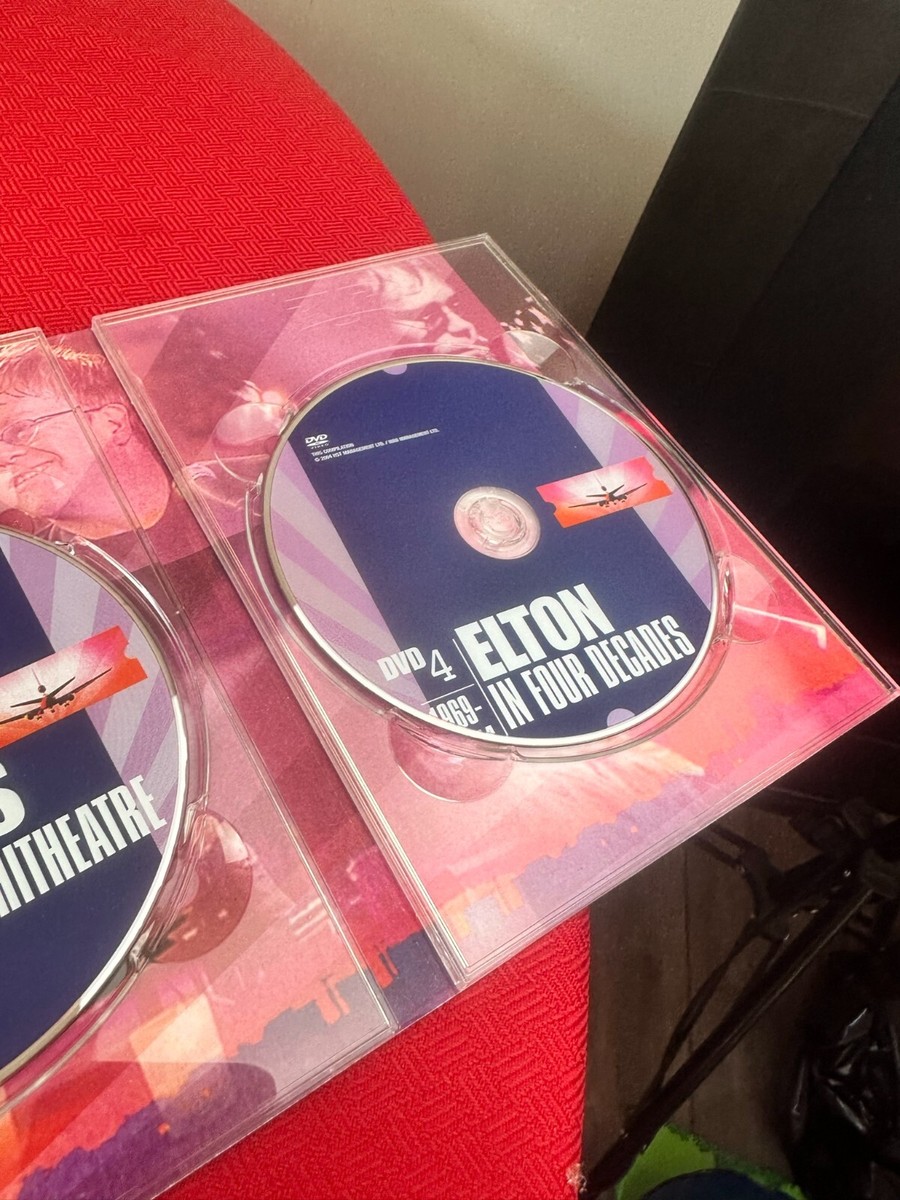BRAND NEW SEALED BOXED ELTON JOHN DREAM TICKET COMPLETE DVD SET 4