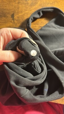Lululemon Align Tank Black V Neck Cropped Yoga Black Size 2 With Pads Nulu