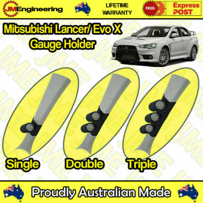 Gauge Holder for Mitsubishi Lancer Evo X Pillar Pod CLIP ON 52mm 60mm 2'' inch