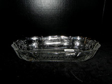 FOSTORIA  MEADOW ROSE 8" Pickle Dish