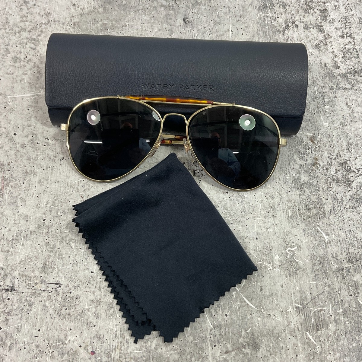 小物 ameri MULTI WAY SUNGLASSES CASE black Sunglasses Case,(3 Pack) Portable Travel Zipper Eyeglasses
