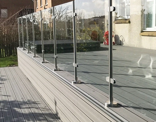 Stainless Steel Glass Balustrade Posts Grade 316 To Suit 10mm Glass - Image 3 of 4