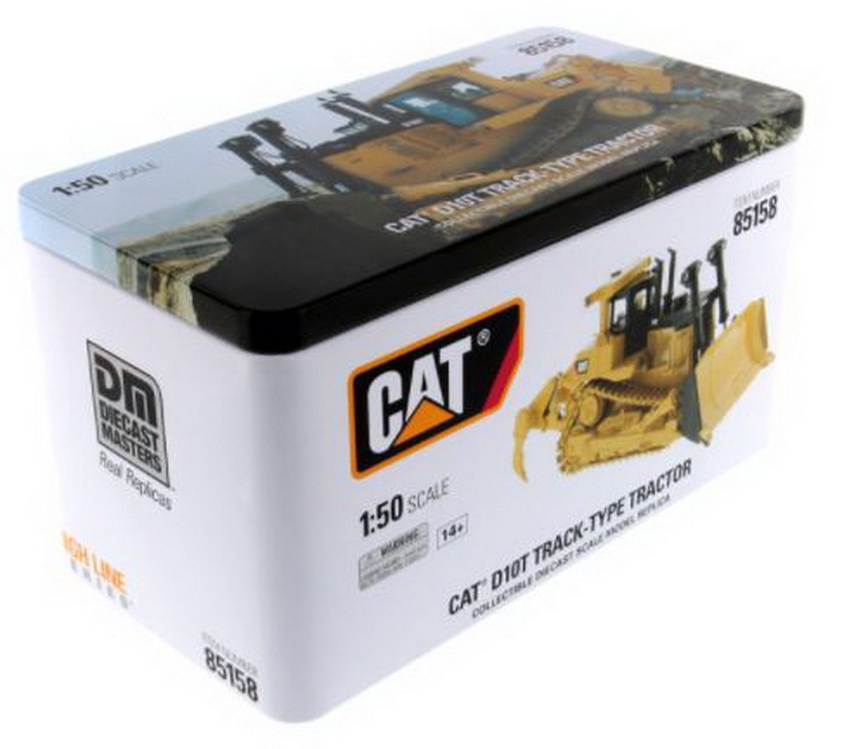 1/50 DM Caterpillar Cat D10T Track-Type Tractor Diecast 1/50 DM Caterpillar Cat D10T Track-Type Tractor Diecast