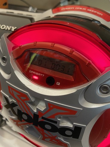 Sony Xplod CFD-G505 AM FM Radio CD Cassette Boom Box Radio Tape Work Cd No - Picture 3 of 3