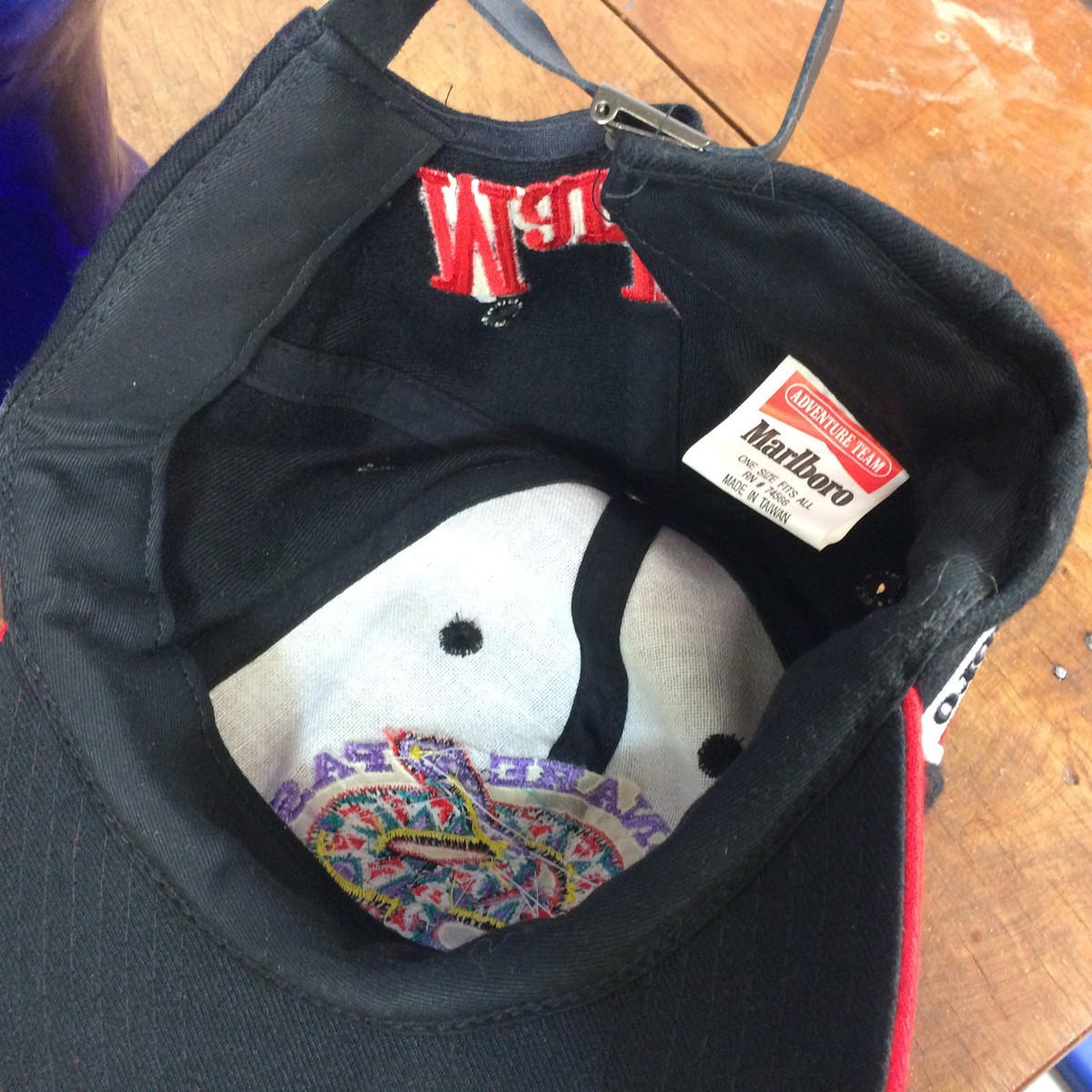 レア バックロゴ付き MARLBORO デッドストック 非売品 キャップ Marlboro Cigarettes Hat | eBay