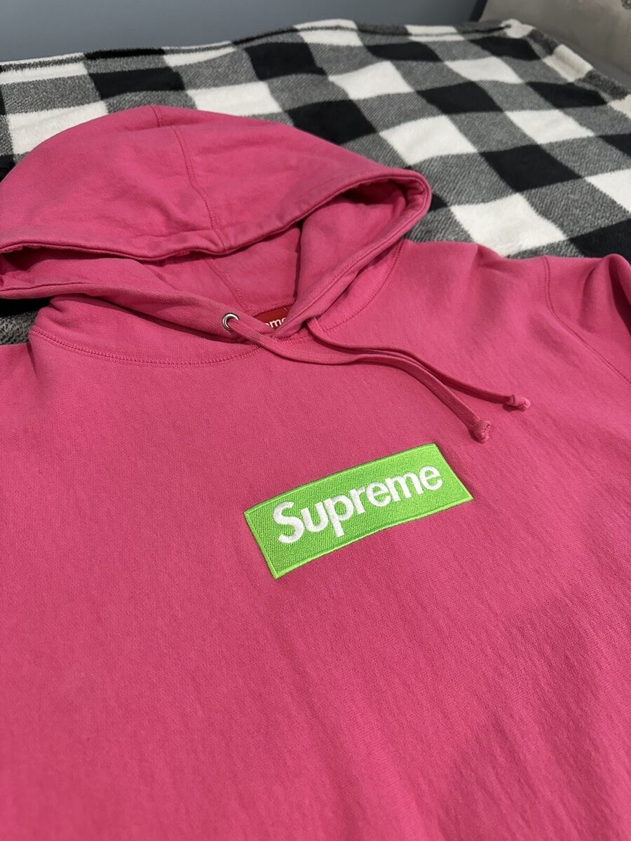 Supreme FW17 Magenta Lime Green Box Logo Hoodie Large! | eBay Supreme FW17 Magenta Lime Green Box Logo Hoodie Large! | eBay