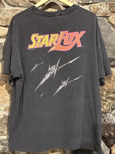 Vintage 1992 Nintendo Starfox T-shirt Men’s XL Single Stitched RARE - Picture 2 of 20
