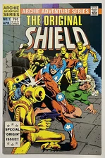 The Original Shield #1 Archie Adventure Series Comics April 1984