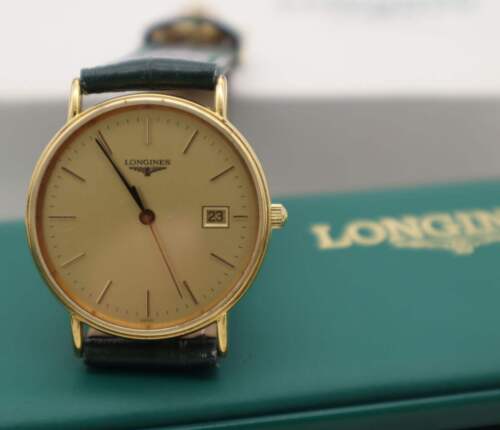 Longines La Grande Classique Quartz 18k Gold Plated and Steel L4.636.2 - Foto 2 di 8