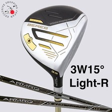 HONMA Beres 09 2024 Fairway Wood 3W 15  3S 3 Star ARMRQ FX Light Shaft Flex R