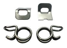 2 Clamp+2 Locking Plate for Braided Hoses used in JURA Coffee Machines | 21298