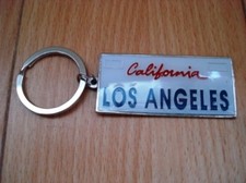 Keychain California Los Angeles License Plate