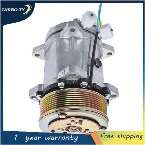 AC A/C Compressor w/Clutch For SD508 1985-1989 1990 For Jeep Wrangler 4.2L - Picture 2 of 20