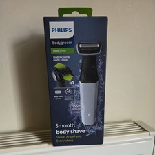 Philips Bodygroom Series 3000 rasoio completo impermeabile per toelettatura corpo