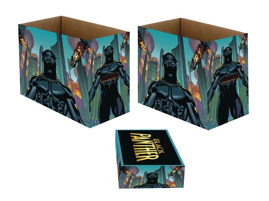 *NEW* Lot of 5 Black Panther Nation Marvel Graphic Comic Boxes NECA