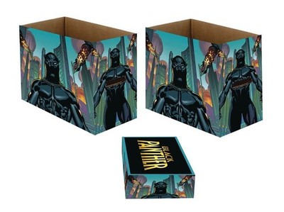 *NEW* Lot of 5 Black Panther Nation Marvel Graphic Comic Boxes NECA