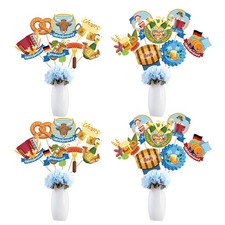 28 PCS Oktoberfest Party Decorations Table Centerpiece German Beer Festival