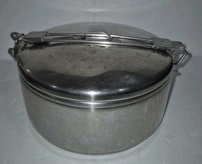 MSR ALPINE Stowaway Pot W/Locking Lid Camping Backpack Stainless Steel 1.6 Litre