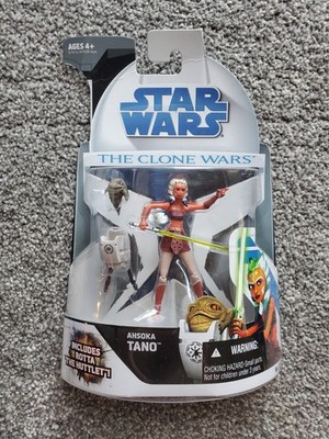 Star Wars The Clone Wars Ahsoka Tano with Rotta Huttlet #9 Action Figure 2008