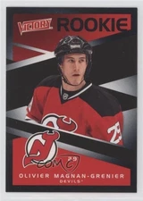 2010-11 Upper Deck Victory Rookie Black Olivier Magnan #335 Rookie RC
